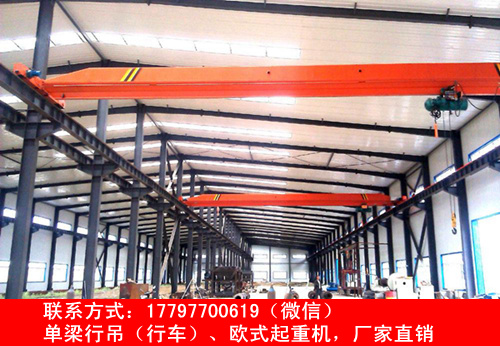湖北襄阳单梁天吊厂家价格实惠